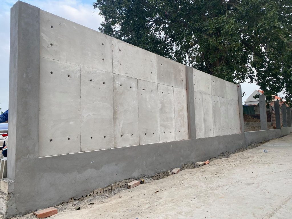 tường bê tông lắp ghép